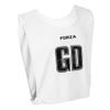 FORZA Pro Netball Bibs [7 Pack] | Full Netball Player Position Bib Pack Available in 7 Colors - Ideal for Schools & Clubs (White, Medium) view 3