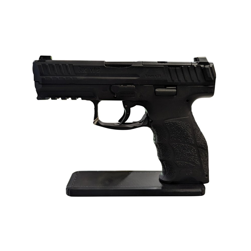 Display Stand for HK VP9 | Handgun Holder Storage Rack (Standard (No Screws))