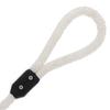1/2" Black Ropeze Clamp [4 Pack] with Brass Insert and Stainless Steel Screws - Durable Boat Docking and Sailing Rigging Accessory view 1
