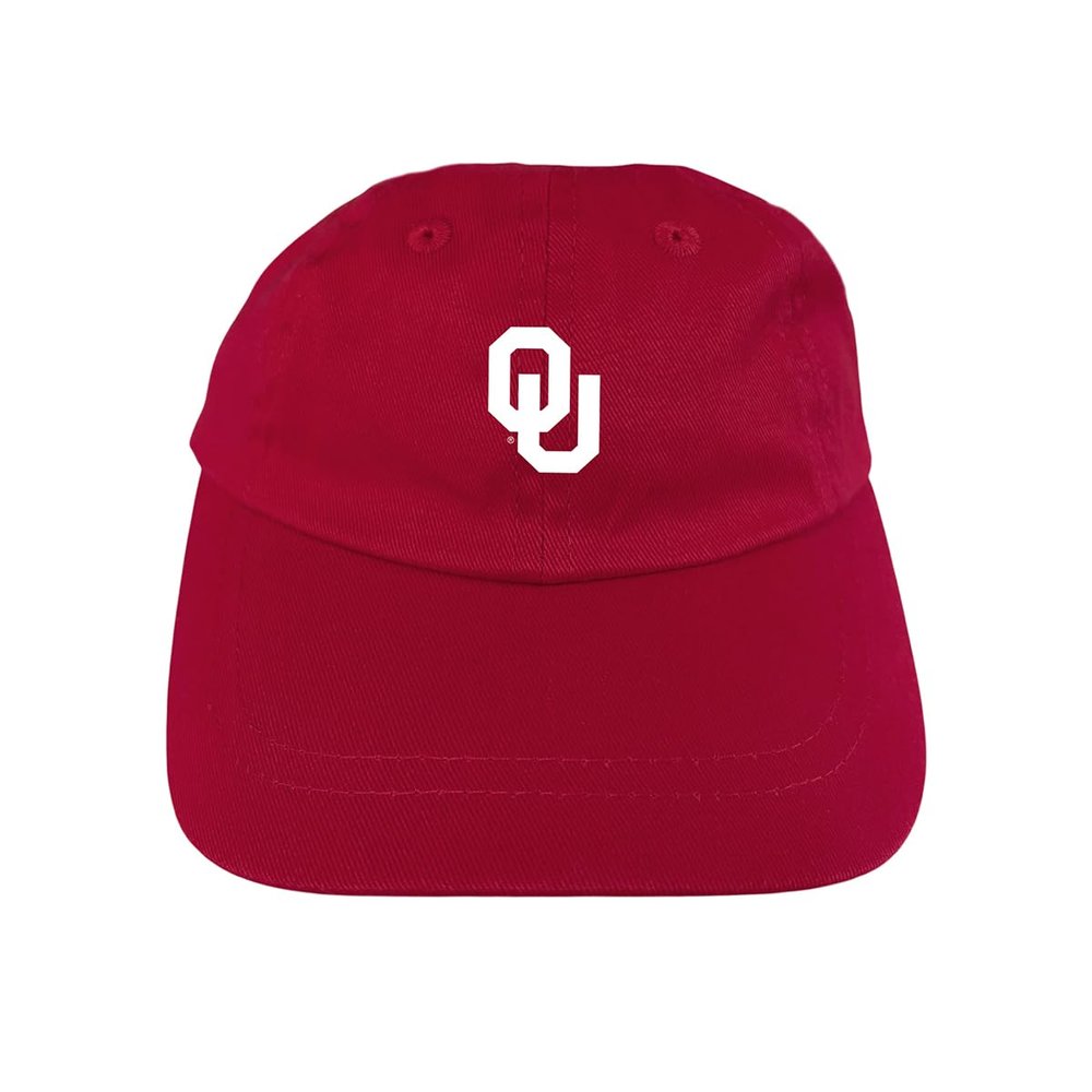 Two Feet Ahead College Oklahoma Sooners Infant Baseball Hat Cap University College Officially Licensed (Infant, Oklahoma Sooners)