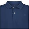 Calvin Klein Boys' Short Sleeve Micro Pique Solid Polo, Dark Denim, 10-12 view 4
