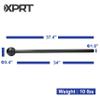 XPRT Fitness Steel Macebell for Upper Body and Core Strength Training | Conditioning and Resistance Training Tool | Heavy-Duty Steel Construction | Secure Grip Handle| Versatile Workout Equipment for Functional Fitness and Muscle Development (C - 10  view 2
