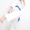 KAADUU KAADDU Karate Pants White Training Pants Karate Trouser Adult Unisex 7.5oz/8oz Poly-Cotton Martial Art MMA Kung Fu (8oz, 170cm) view 3