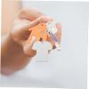 STOBOK 30 Sets Heat Transfer Pendant Luggage Tag Heat Transfer Keyring Thermal Transfer Blank Stamping Blank Engraving Blanks Sublimation Keychain Printing Key Rings Dog Tag Football, Picture 2 view 2