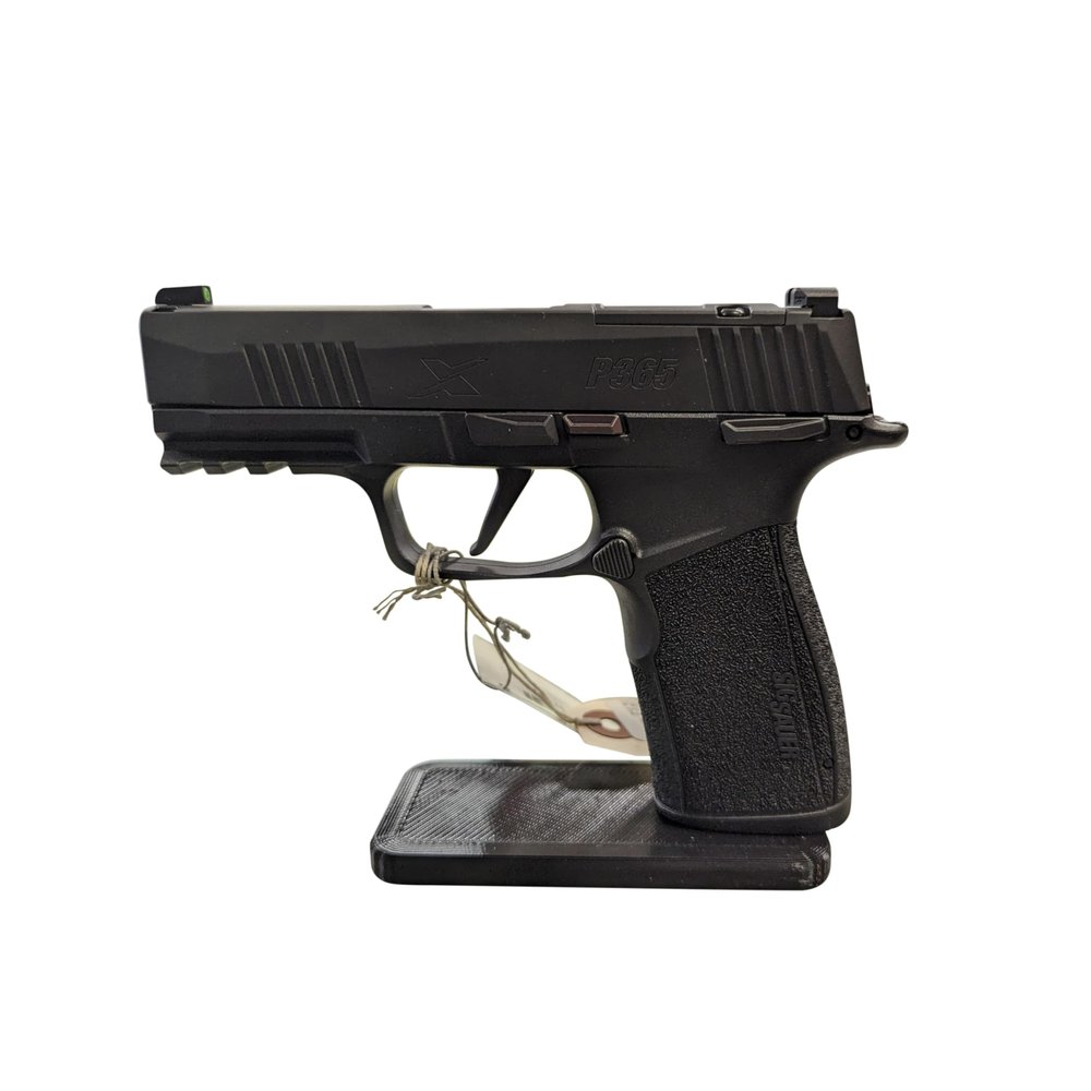Hammy3DPrints Display Stand for Sig P365 | Handgun Holder Storage Rack (Standard (No Screws))