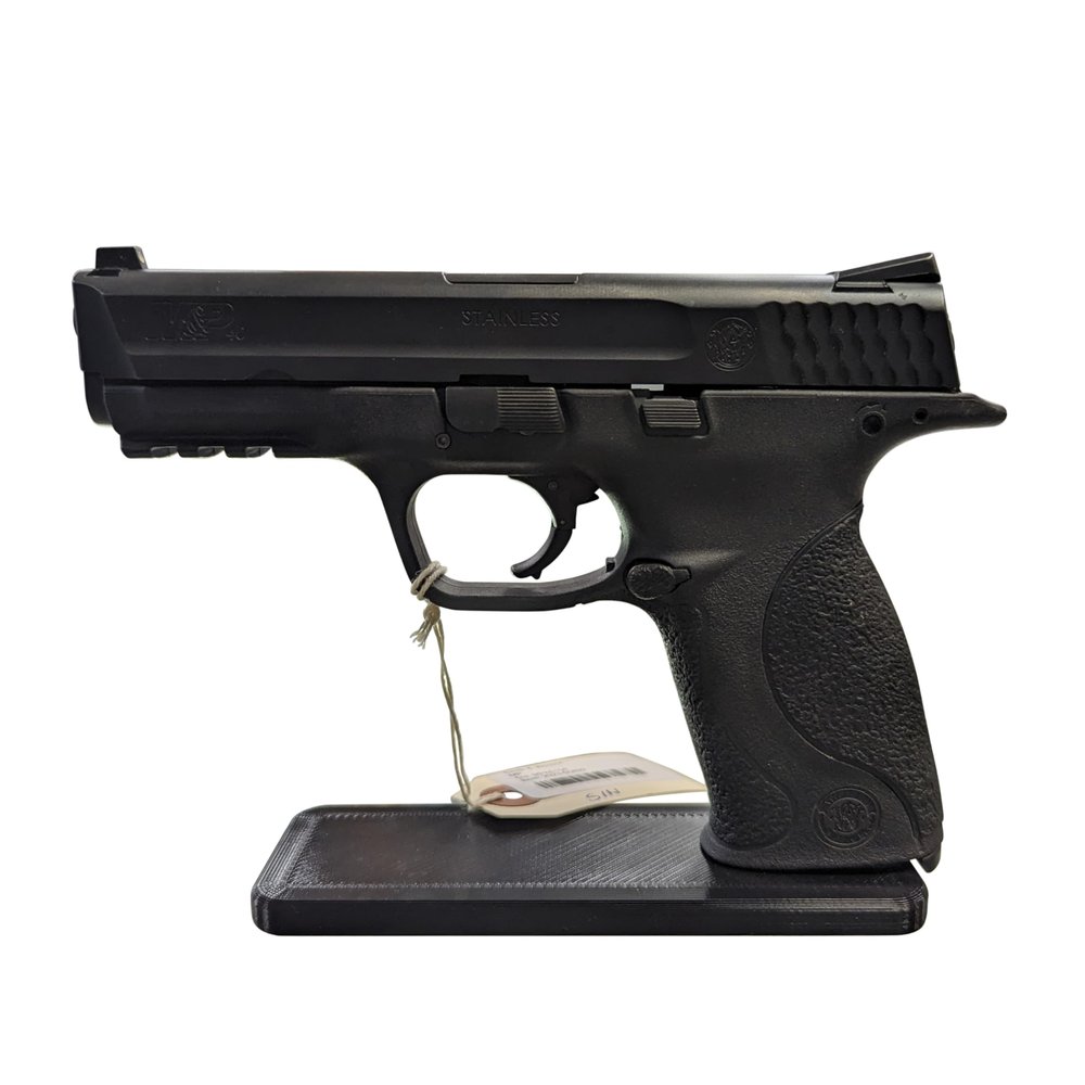 Hammy3DPrints Display Stand for S&W M&P 40 | Handgun Holder Storage Rack (Standard (No Screws))