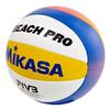 Mikasa Official Beach Volleyball BV550C-WYBR FIVB Approval view 1