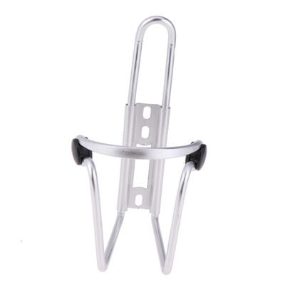 balacoo 2pcs Alloy Water Bottle Holder for Motorcycles and Lightweight Easy to Install and Portable Suitable for Bottles Silver