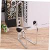 balacoo 2pcs Alloy Water Bottle Holder for Motorcycles and Lightweight Easy to Install and Portable Suitable for Bottles Silver view 2