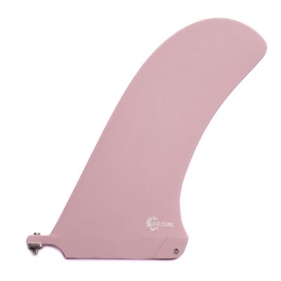 Culture Supply 9" Hatchet Noserider Longboard Surfboard Fin (Lavender)