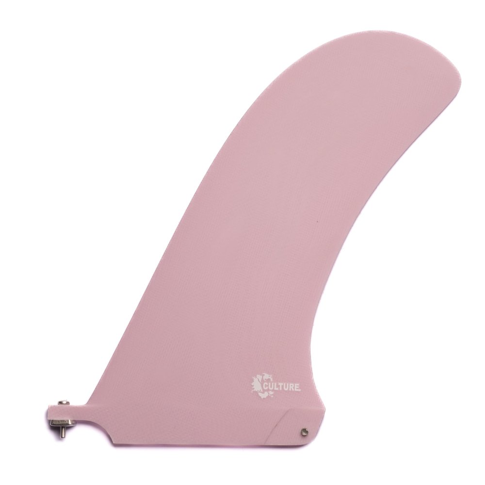 Culture Supply 9" Hatchet Noserider Longboard Surfboard Fin (Lavender)
