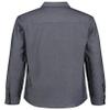 Calvin Klein Boys' Long Sleeve Woven Button-Down Shirt, Dark Sapphire Herringbone, 10-12 view 2