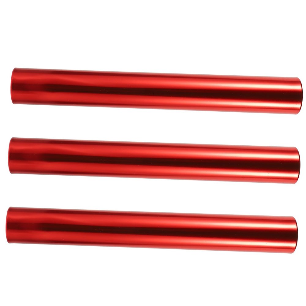 FOYTOKI 3pcs Relay Sticks Lightweight Reusable Relay for School Track Events - Design for Safe Passing for Boys and Girls Adults Sports Races