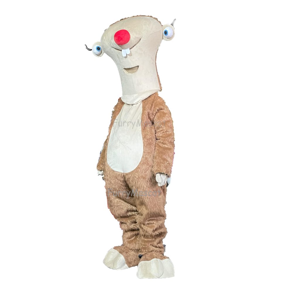 Ice Ages Sid Gound Sloth Animals Mascot Costumes Mascotte Mascota Party Suit