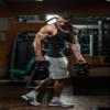 ZUEVI Mens Stringer Tank Tops Y-Back Bodybuilding Muscle Cut T-Shirts Gym Fitness Tee Shirts(Navy Blue-L) view 4