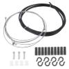 WHAMVOX Professional Bike Supply Bike Shift Cables Mountain Brake Wires Front Rear Brake Lines Maintenance Kit view 1