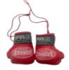 3 inch pro Boxing Mini Boxing Gloves Hanging hangable Decoration car Hanging Christmas Tree (Red) view 2