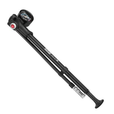 DNM PM-6 (300psi Max) High-Pressure Pump Bike Pump Front Fork/Rear Shock/Tyre Suspension Mini Pump with Barometer