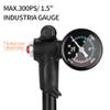 DNM PM-6 (300psi Max) High-Pressure Pump Bike Pump Front Fork/Rear Shock/Tyre Suspension Mini Pump with Barometer view 2