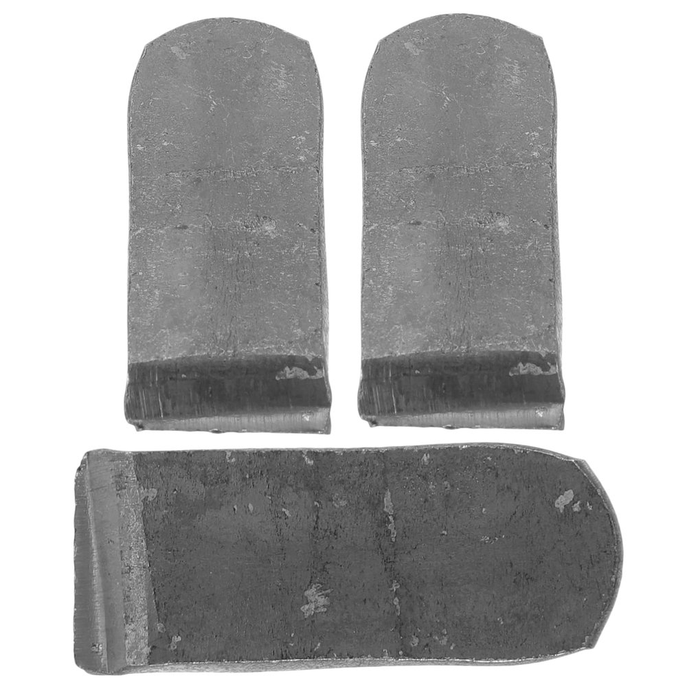 OFFSCH 3pcs Splitting Wedges for Hammer Handle Installation Durable Iron Fixing Accessories for Woodworking and Construction Use