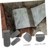 OFFSCH 3pcs Splitting Wedges for Hammer Handle Installation Durable Iron Fixing Accessories for Woodworking and Construction Use view 3