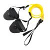 Swimming Resistance Bands with Hand Paddles Stretch Cord Fitness Bands for Swimming Training Arm Strength Exercise Land Swimming Gear view 4