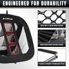 DuraRange Pop-Up Golf Chipping Net, Chip Training Aid for Precision & Distance, Outdoor & Indoor Practice, Best Gift for Golfer, Dad, Husband - Black view 2