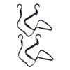 ULTECHNOVO 2pcs Elastic Cargo Fixing Straps Durable Tensioner Belts for Kayak Bike Motorcycle Luggage High Elasticity for view 1