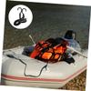ULTECHNOVO 2pcs Elastic Cargo Fixing Straps Durable Tensioner Belts for Kayak Bike Motorcycle Luggage High Elasticity for view 3