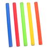 FOYTOKI 5pcs Sports Supply Racing Sticks Sports Sticks Competition Relay Sticks School Competition Sticks Lightweight Race Sticks Relay Race Sticks Running Child Plastic Track view 1