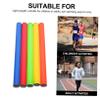 FOYTOKI 5pcs Sports Supply Racing Sticks Sports Sticks Competition Relay Sticks School Competition Sticks Lightweight Race Sticks Relay Race Sticks Running Child Plastic Track view 4