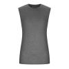 NineFit Basics Tanks for Men 2024 Big and Tall Graphic Sleeveless Shirts for Men Summer Casual Athletic Gym Workout Tank Tops Solid Loose Pullover Mens Loose fit t Shirts Gray L view 2
