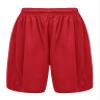 Hansber Kids Boys Girls Loose Athletic Sports Shorts Drawstring Elastic Waistband Performance Mesh Shorts Red 14-15 view 1