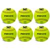 PHINIX Slow-Pitch Softballs Cork Core for Practice 12 Inch (Box of 6, 12 Inch) view 1