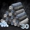 Honoson 70 Pcs Cooling Towel Bulk - Neck & Face Cool Chilly Towels Microfiber Breathable Sport Sweat Rag for Gym, Yoga, Travel, Camping, Running, Outdoor (Dark and Light Gray) view 1