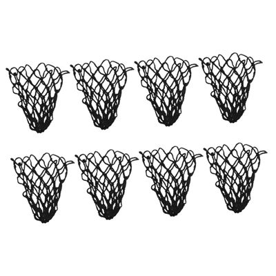 SUPVOX 8pcs Billiard Table Replacement Pockets Net Basket for Pool Table for Snooker Supply and Accessories Easy Installation for Sports Teams and Home Use