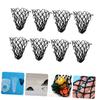 SUPVOX 8pcs Billiard Table Replacement Pockets Net Basket for Pool Table for Snooker Supply and Accessories Easy Installation for Sports Teams and Home Use view 2