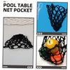 SUPVOX 8pcs Billiard Table Replacement Pockets Net Basket for Pool Table for Snooker Supply and Accessories Easy Installation for Sports Teams and Home Use view 3