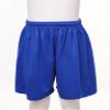 Hansber Kids Boys Girls Loose Athletic Sports Shorts Drawstring Elastic Waistband Performance Mesh Shorts Blue 3-4 view 3