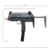 WE-Tech SMG 8 Airsoft GBB Gas Blowback Sub Machine - (Black) view 3