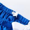 4th of July Baby Girl Birthday Outfit American Romper+Ruffle Tulle Skirt+Headband+Shoes Independence (Blue, 9-12 Months) view 3