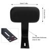 Majatou Rear Seat Backrest, Electric Bicyclee Rear Passenger Seat Backrest with Metal Support U Shape Comfortable Black for Bike, Electric and Motorcyclee view 2
