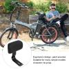 Majatou Rear Seat Backrest, Electric Bicyclee Rear Passenger Seat Backrest with Metal Support U Shape Comfortable Black for Bike, Electric and Motorcyclee view 4