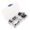 TANIQIACA Fishing Rod Tip Repair Kit Stainless Steel Ceramic Ring Guide for Freshwater Saltwater view 3