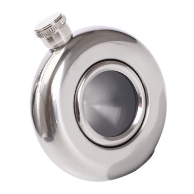 DECHOUS 1pc Portable Stainless Steel Wine Flask Leak Wine Storage Pot for Outdoor Adventures Travel and Camping and Compact Design for Lovers