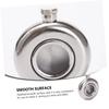 DECHOUS 1pc Portable Stainless Steel Wine Flask Leak Wine Storage Pot for Outdoor Adventures Travel and Camping and Compact Design for Lovers view 4