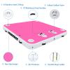 VEBESYET Inflatable Floating Dock Platform, 10ft  6.6ft  8" Inflatable Dock Floats Multi Person Floating Island Raft for Lake Pool Beach Ocean view 2
