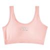 NineFit Basics Girls Teens Sports Bra Training Bras Racerback Bra Workout Crop Tops Padded Workout Yoga Bra Push up (Pink, 12-16 Years) view 1