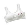 Seamless Training Bras for Girls-Sports Bra, Fitness Bra, Padded Everyday Bra Bralette,Teen Crop Cam (White, One Size) view 1