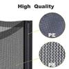 SUOGROLI Trampoline Replacement Enclosure Safety Nets, 6Ft/8Ft/10Ft Trampoline Protective Net, 6 Poles Safety Net for Round Trampoline,10FT,Black view 2